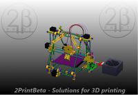 3d-drucker 2printbeta beta prusa v2 standart