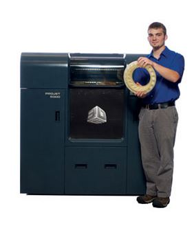3d-drucker 3d systems projet 5000 3d printer