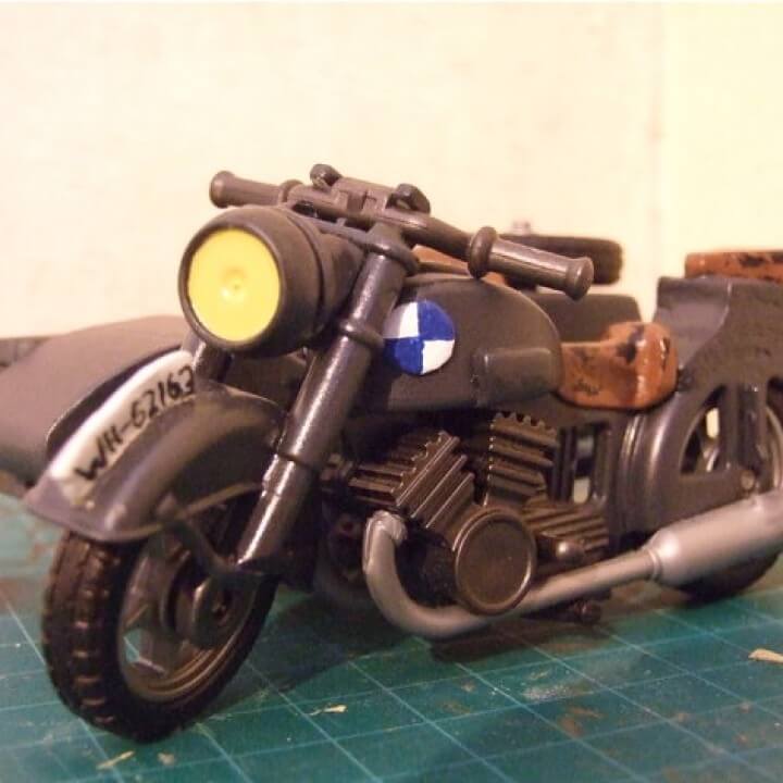 3d-modell playmobil motorrad 3d model motorbike