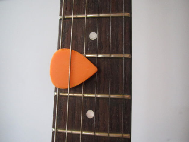 3d-modell plektrum 3d model guitar pick