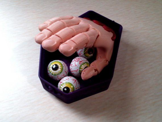 3d-modell halloween hand