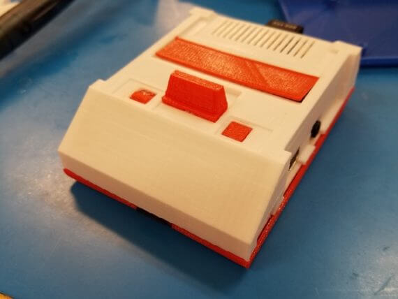 3d-modell raspberry pi famicom