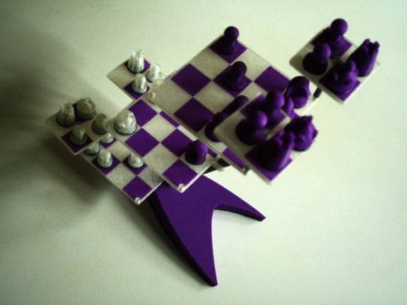 3d-modell schach portabel