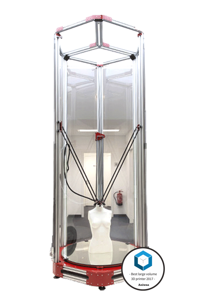 3d-drucker tractus3d T3500 big delta 3d printer