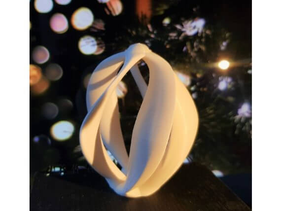 3d-modell christbaumanhänger arty