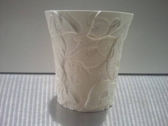 3d-modell escher becher