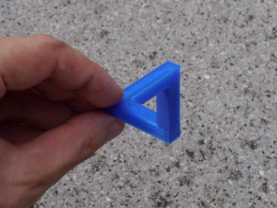 3d-modell escher penrose dreieck