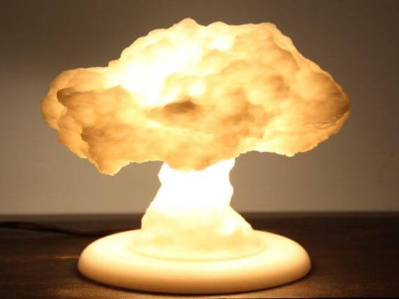 3d-modell lampe atompilz 3d model nuke lamp