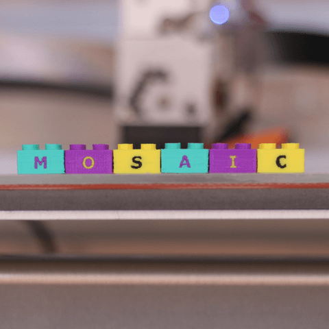 3d-modell lego letters
