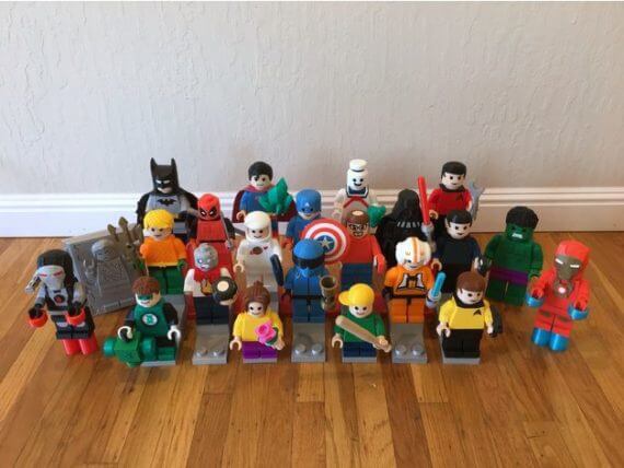 3d-modell lego legofiguren