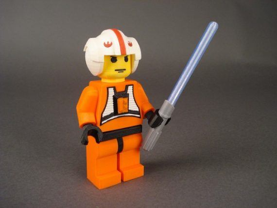 3d-modell lego luke skywalker