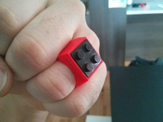 3d-modell lego ring