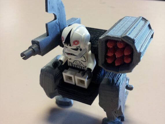 3d-modell lego roboter