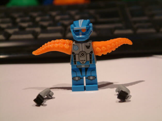 3d-modell lego tentacles
