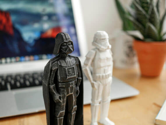 3d-modell low poly space toys star wars