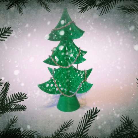 3d-modell weihnachtsdeko weihnachtsbaum