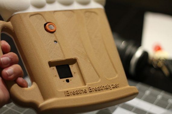 3d-modell alkohol messgerät 3d model breathalyzer