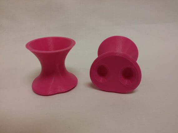 3d-modell schweinenasen glaeser 3d model pig snout shot glasses