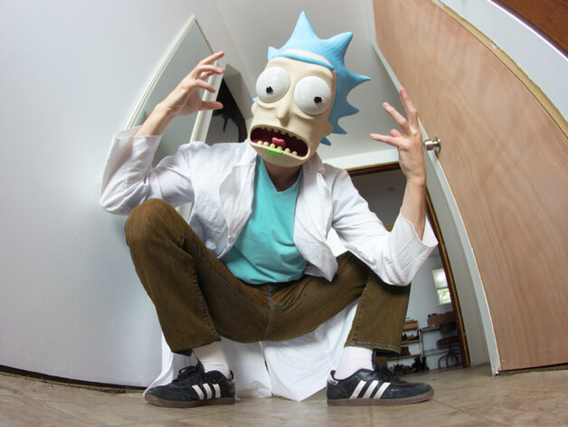 3d-modell cosplay rick sanchez 3d model