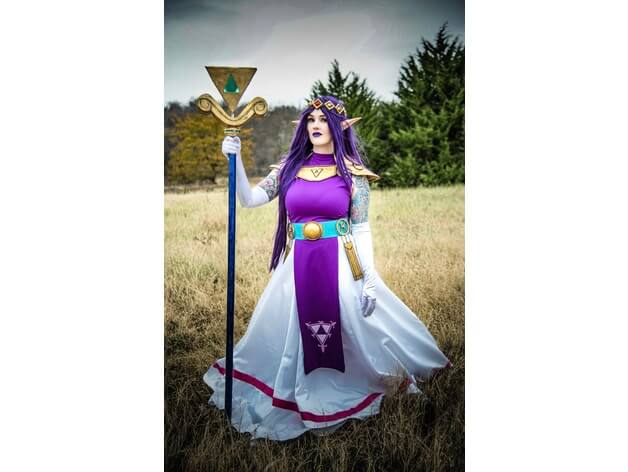 3d-modell cosplay zelda hilda 3d model