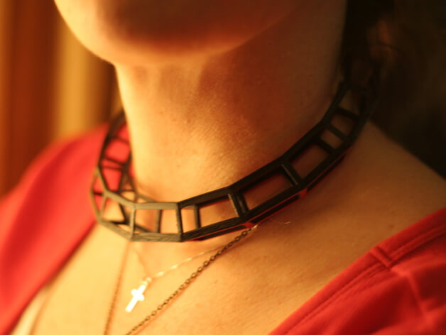 3d-modell ethno kette necklace 3d model