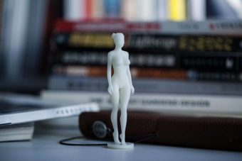3d-modell nackte frau