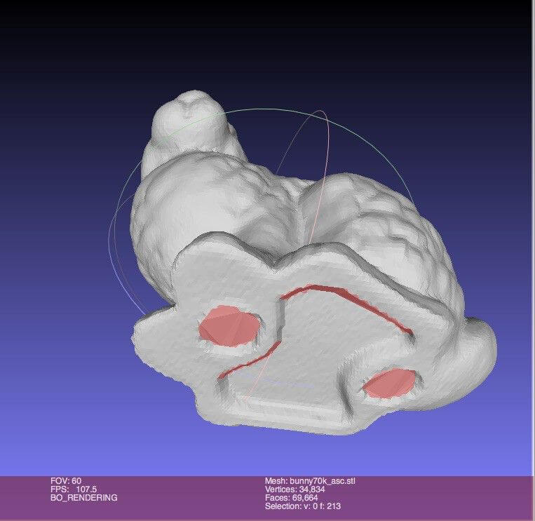 Demo Meshlab 3D-Printing-Tools