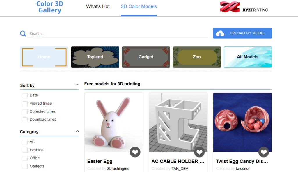 best sites for 3d printing models best sites for 3d printing models