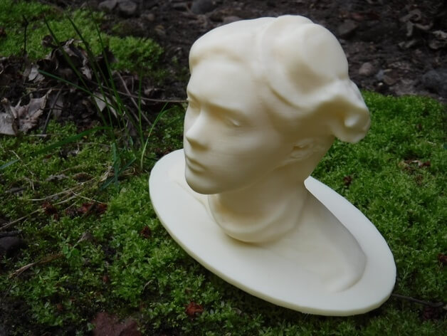 3d-modell individuelle büste 3d model individual bust