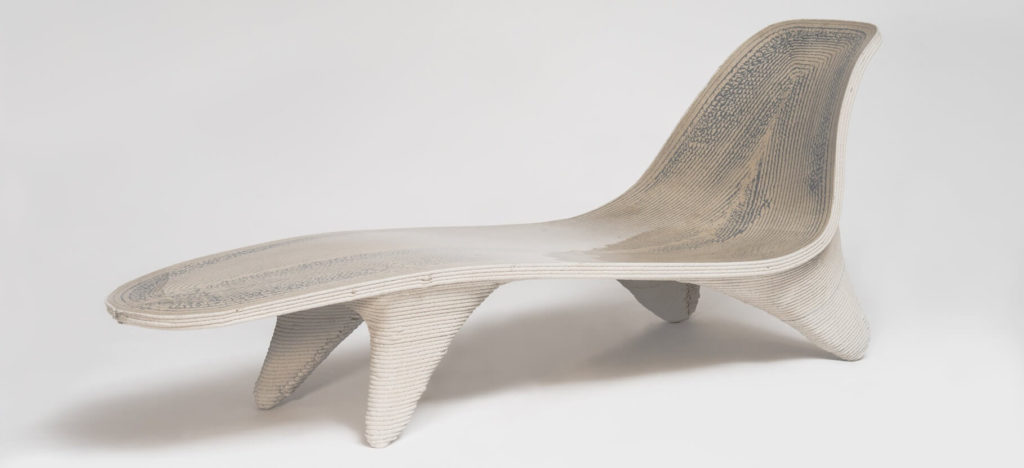 3d printed digital chaiselongue designer philipp aduatz