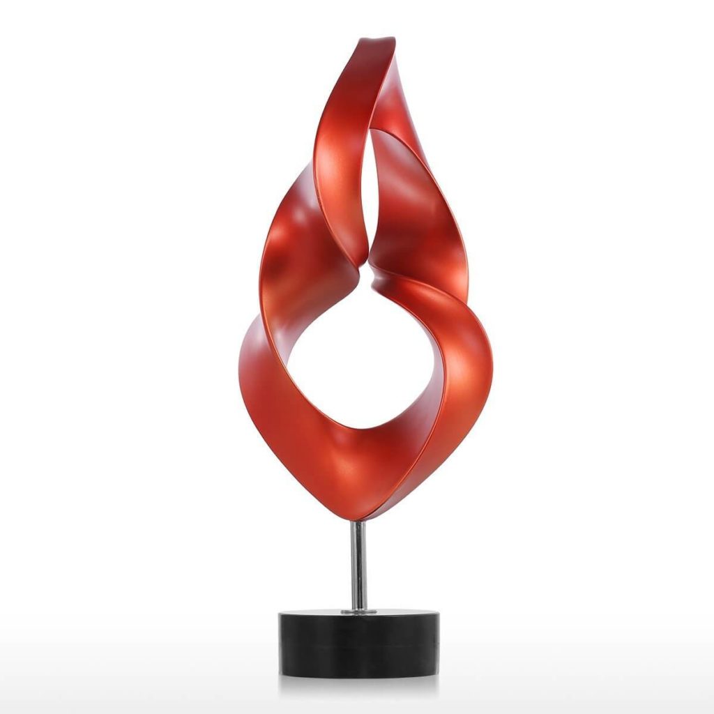 3d printed tomfeel sculpture red