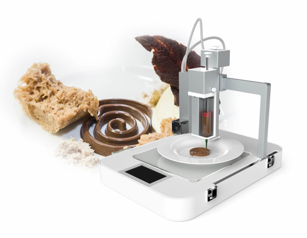 food 3d printer focus be flow