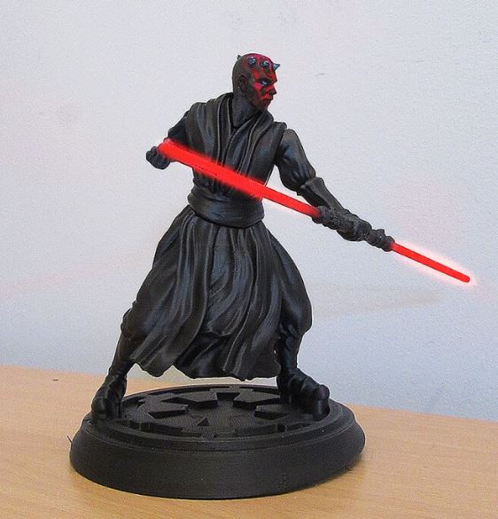 3d-modell star wars darth maul 3d model