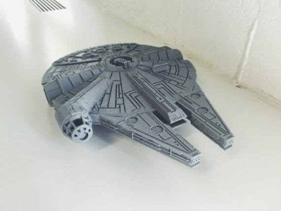 3d-modell star wars millennium falcon 3d model