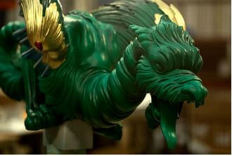 3d systems 3d-gedruckte drachen replika