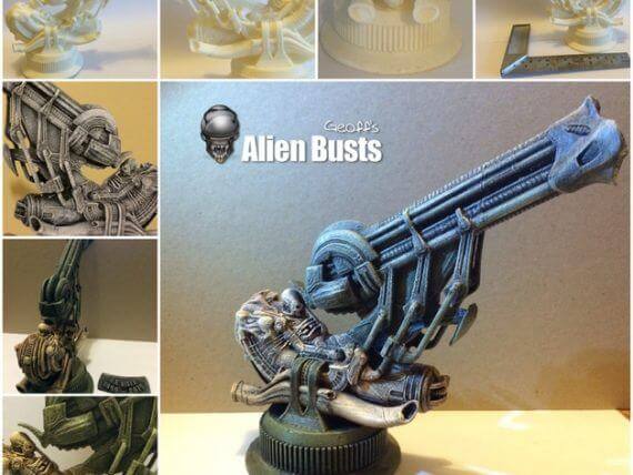 3d-modell alien gedenkskulptur 3d-model alien commemorative sculpture