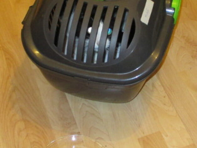 3d-modell katzen korb 3d model cat carrier