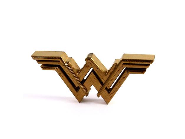 3d-modell wonder woman logo 3d-model