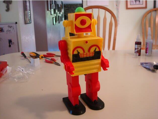 3d-modell roboter 3d model robot