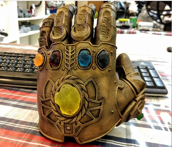 3d-modell thanos handschuh 3d model gauntlet