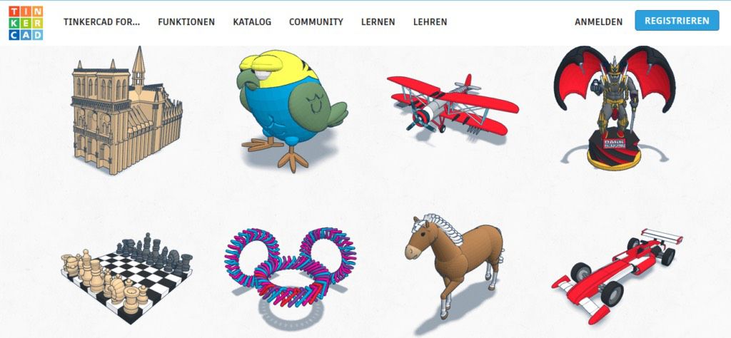 tinkercad 3d-printer models